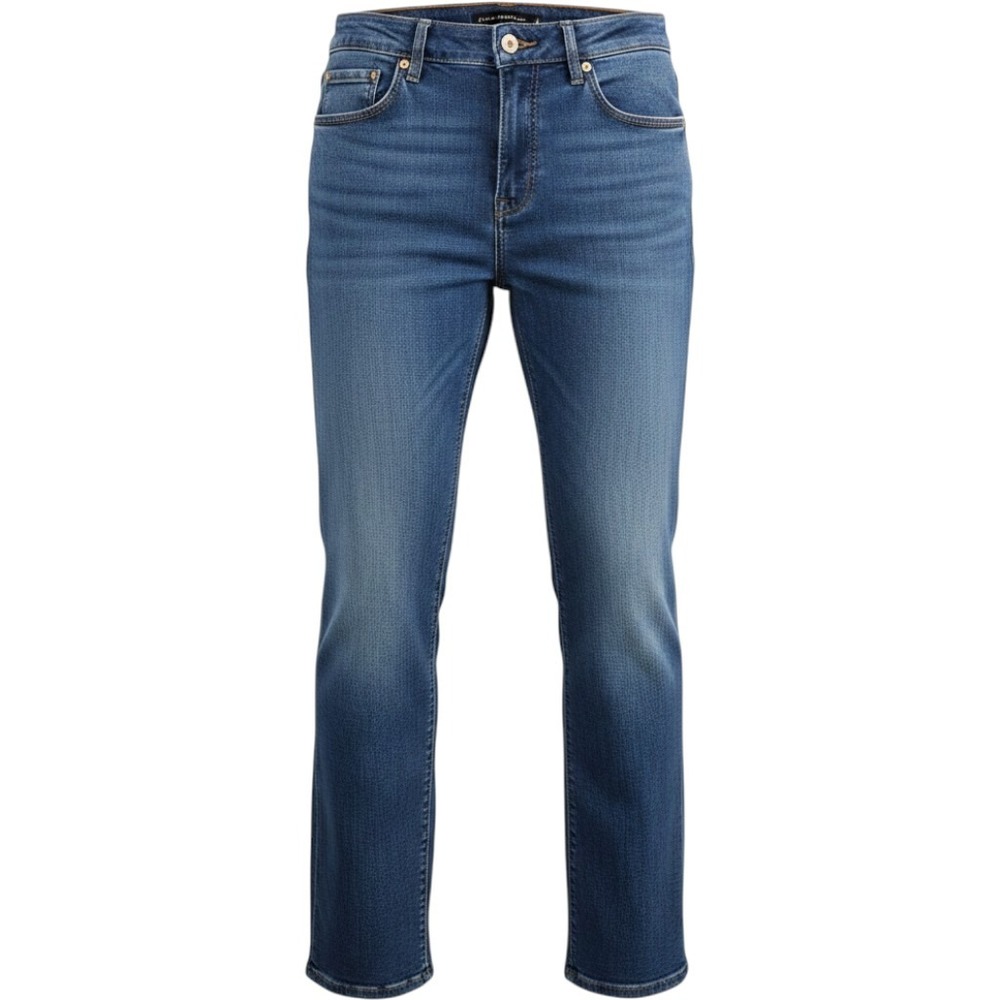 Mac Dream Jeans 5401 Women 14 Blue Straight Leg Medium Wash Stretch Denim Luxe